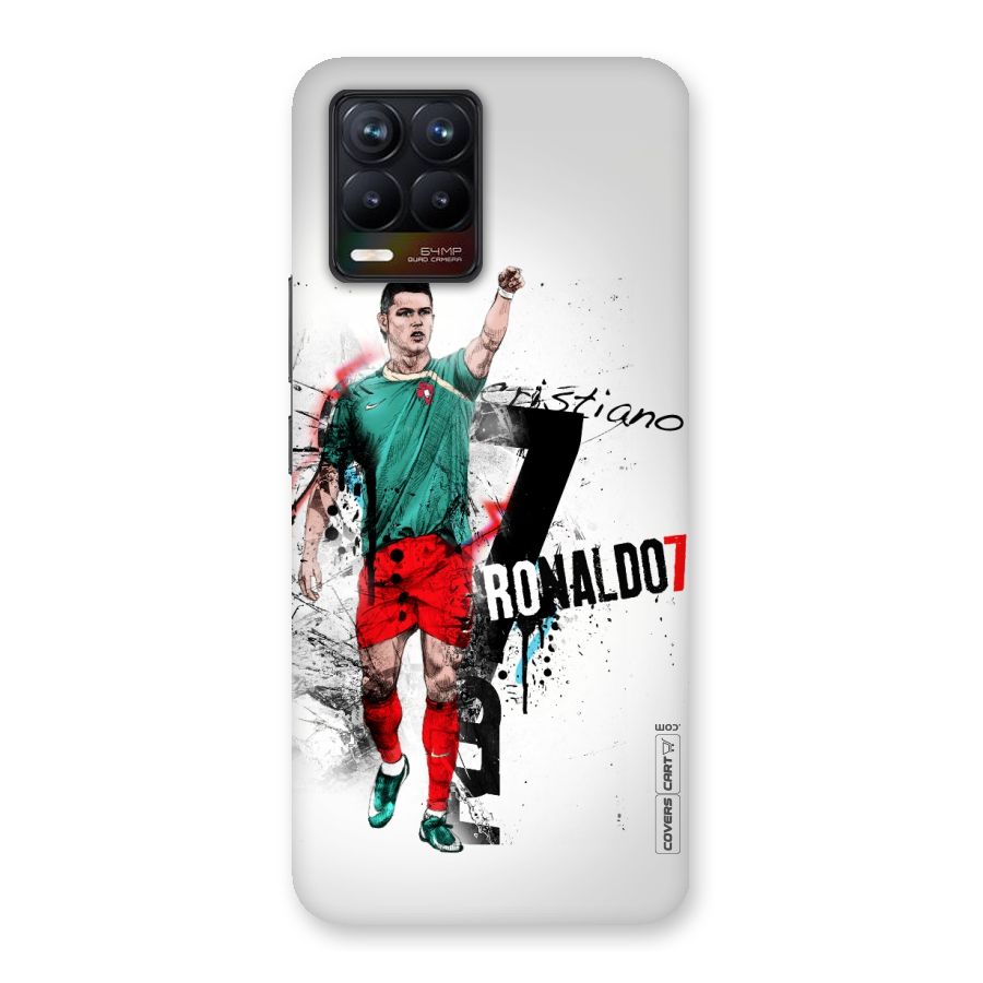 Ronaldo In Portugal Jersey Back Case for Realme 8
