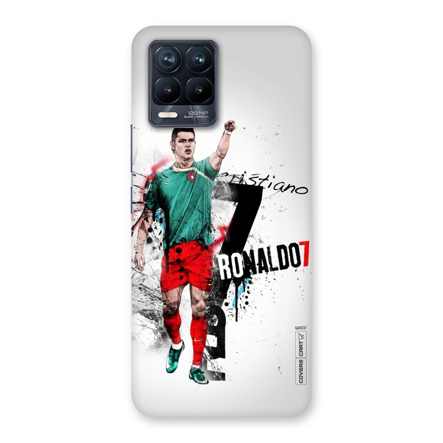 Ronaldo In Portugal Jersey Back Case for Realme 8 Pro