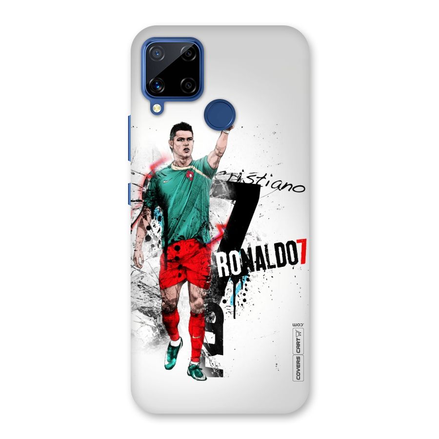 Ronaldo In Portugal Jersey Back Case for Realme C12