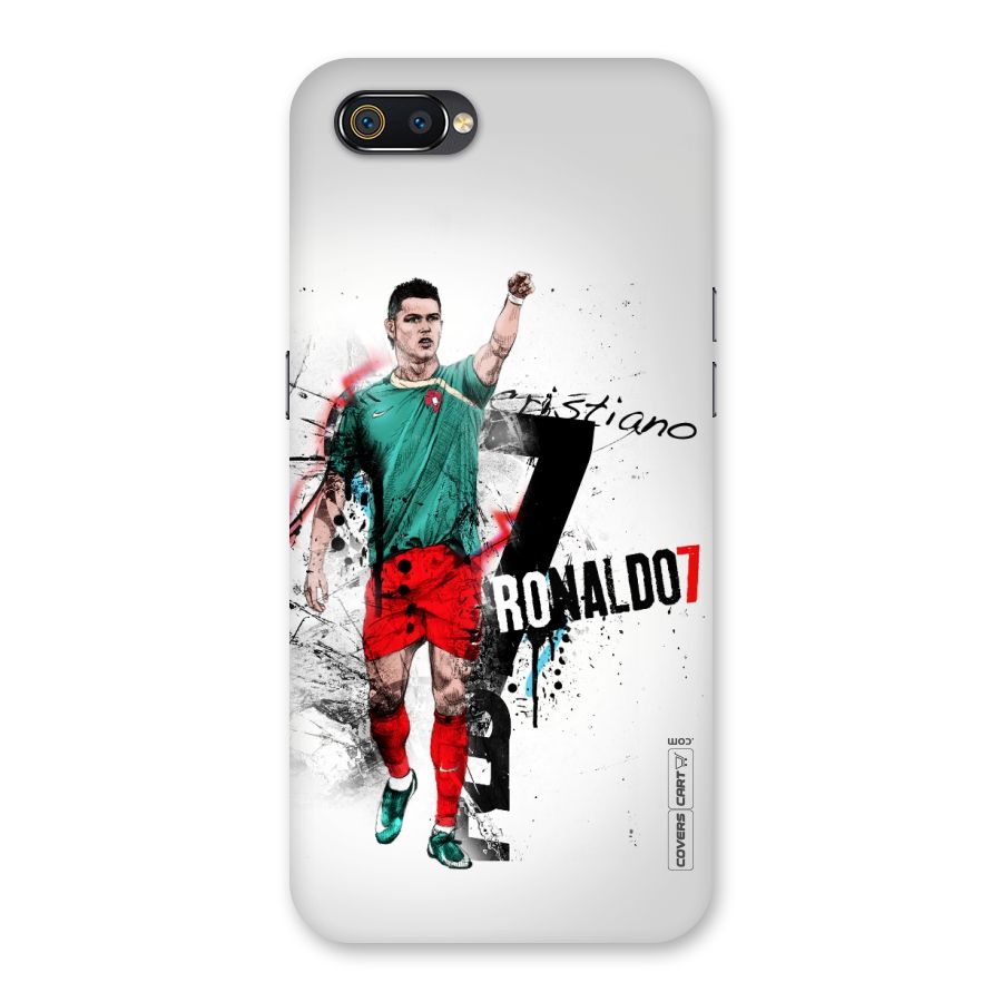 Ronaldo In Portugal Jersey Back Case for Realme C2