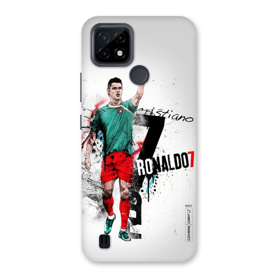 Ronaldo In Portugal Jersey Back Case for Realme C21