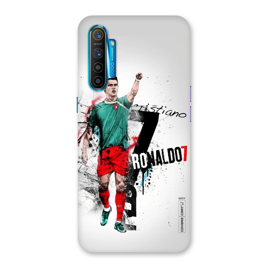 Ronaldo In Portugal Jersey Back Case for Realme XT