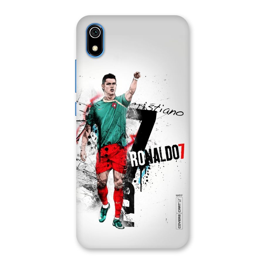 Ronaldo In Portugal Jersey Back Case for Redmi 7A