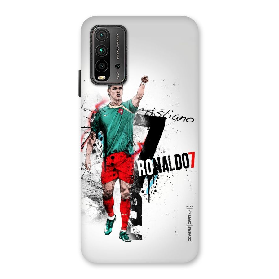 Ronaldo In Portugal Jersey Back Case for Redmi 9 Power