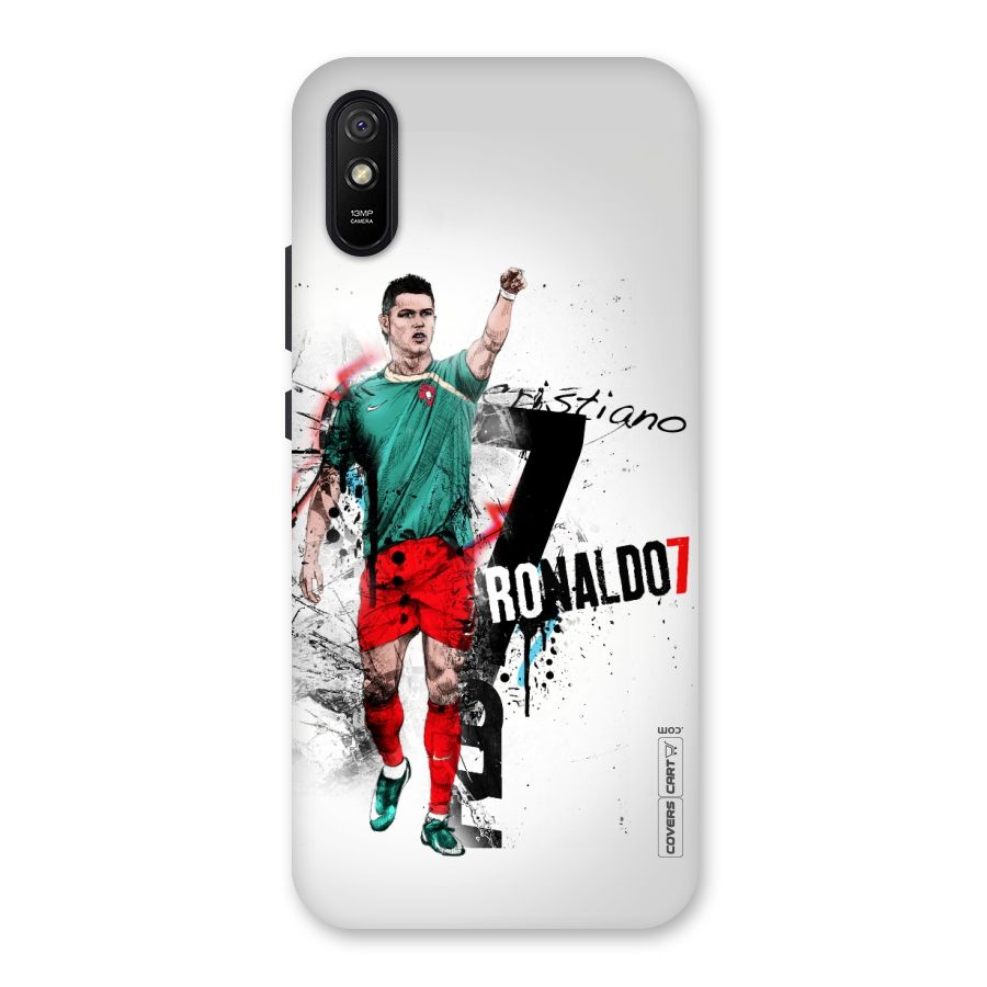 Ronaldo In Portugal Jersey Back Case for Redmi 9i
