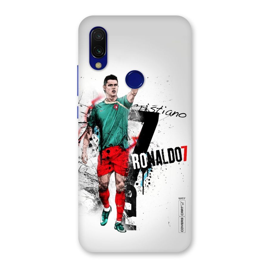 Ronaldo In Portugal Jersey Back Case for Redmi Y3