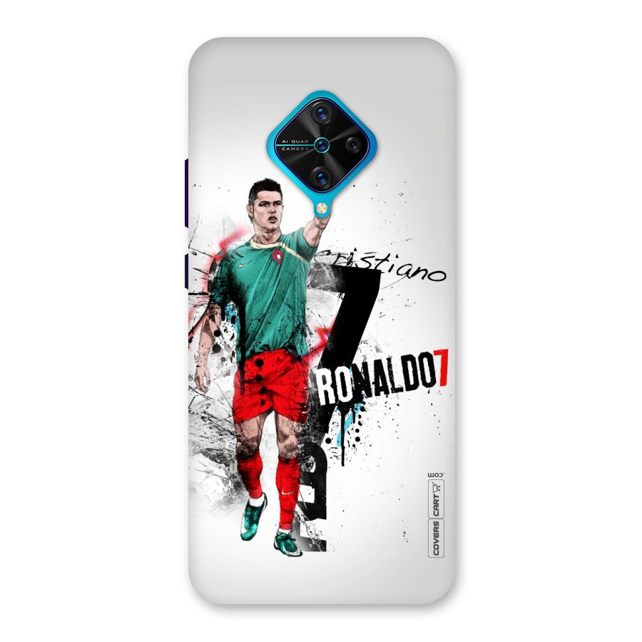 Ronaldo In Portugal Jersey Back Case for Vivo S1 Pro