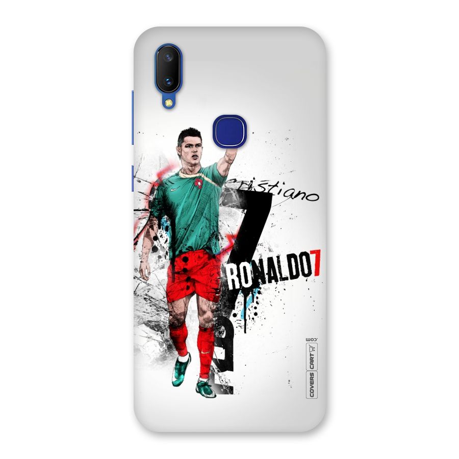 Ronaldo In Portugal Jersey Back Case for Vivo V11