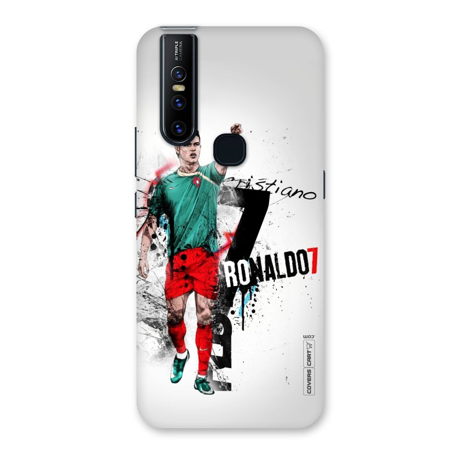 Ronaldo In Portugal Jersey Back Case for Vivo V15