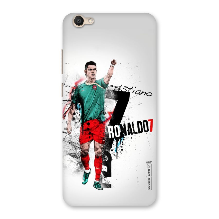 Ronaldo In Portugal Jersey Back Case for Vivo V5s