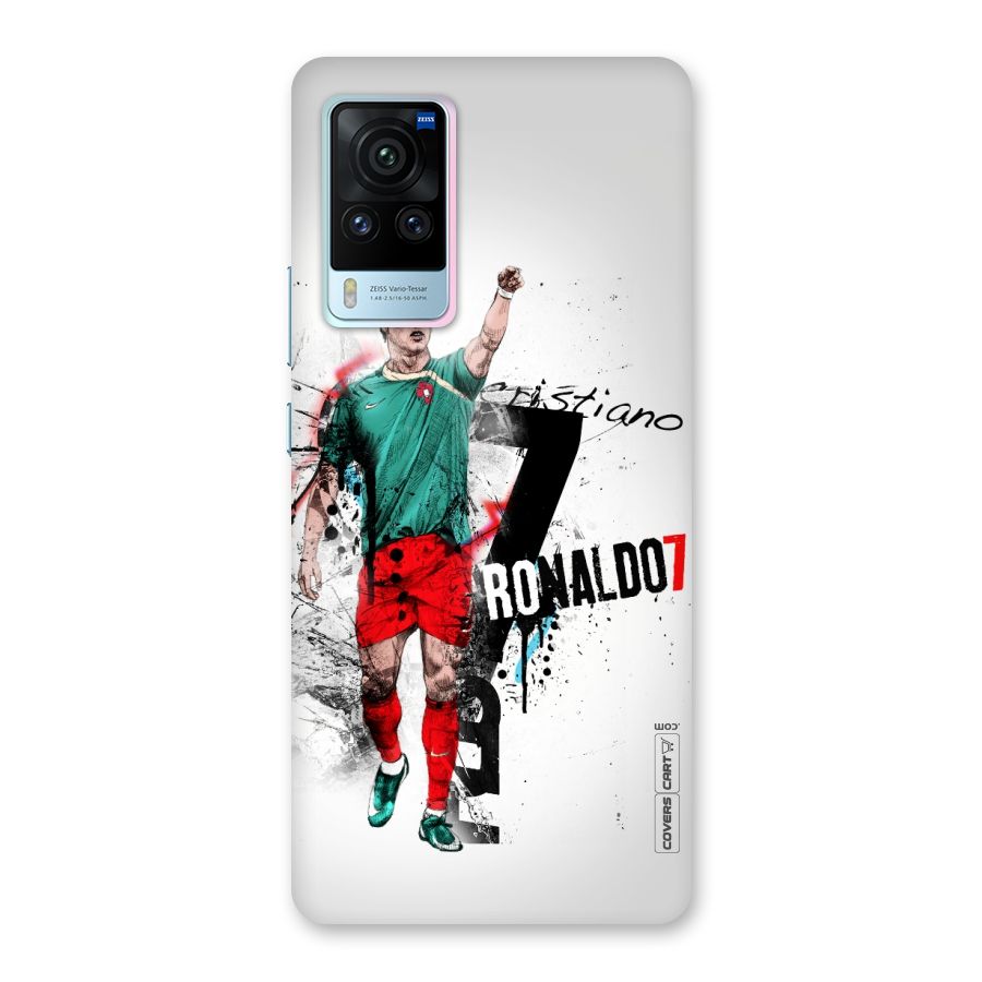 Ronaldo In Portugal Jersey Back Case for Vivo X60 Pro