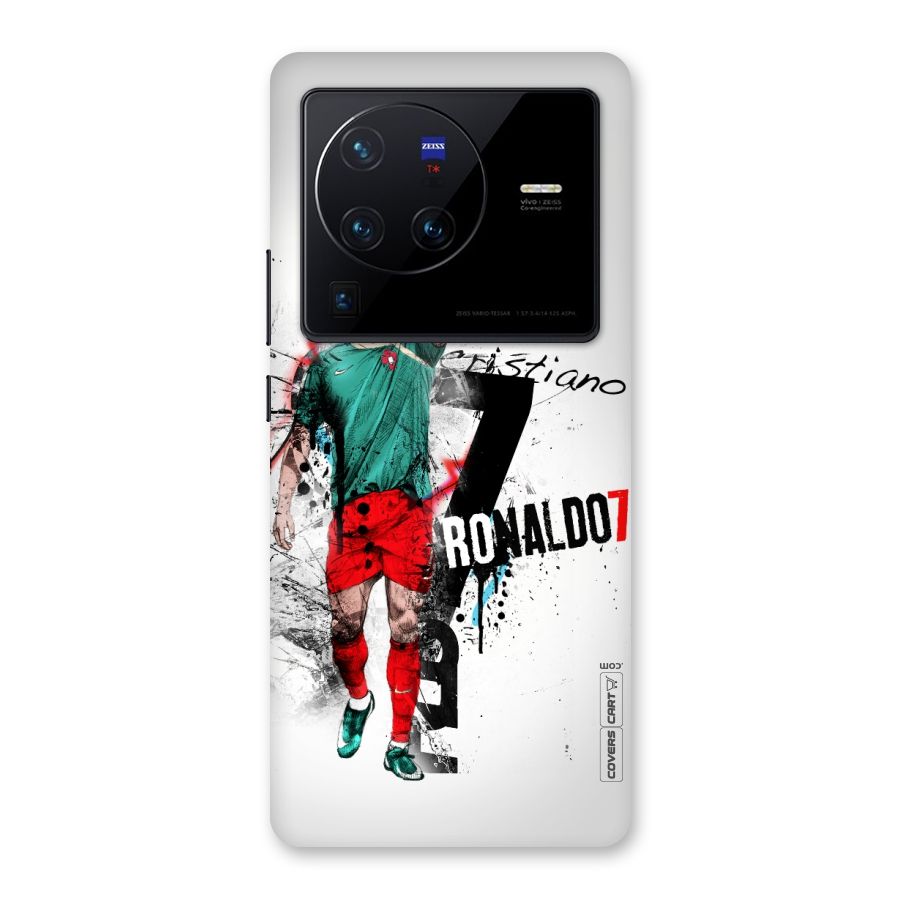 Ronaldo In Portugal Jersey Back Case for Vivo X80 Pro