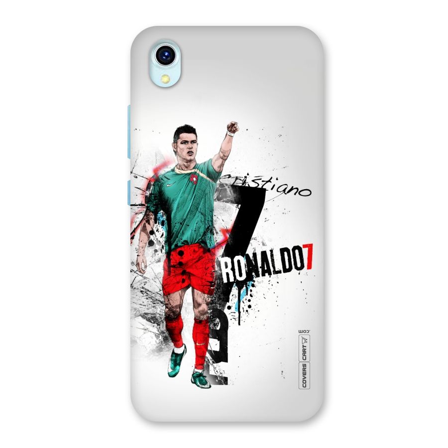 Ronaldo In Portugal Jersey Back Case for Vivo Y1s