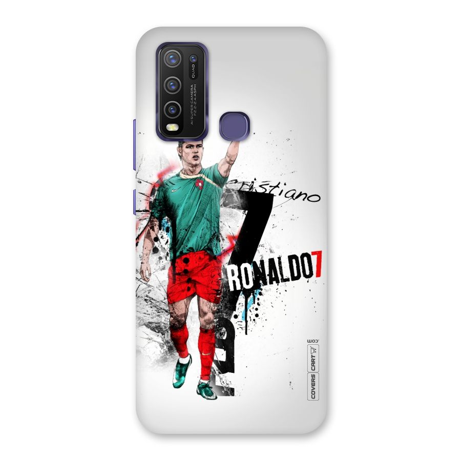 Ronaldo In Portugal Jersey Back Case for Vivo Y50