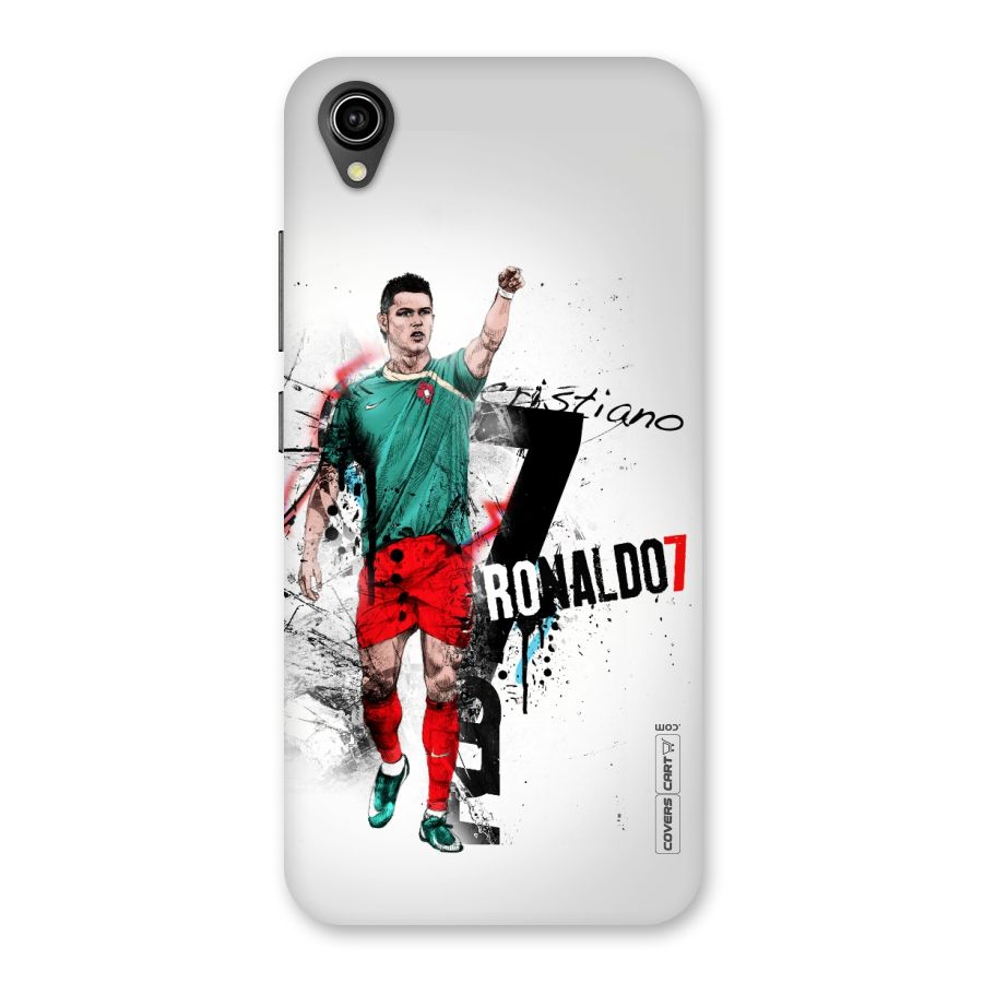 Ronaldo In Portugal Jersey Back Case for Vivo Y90