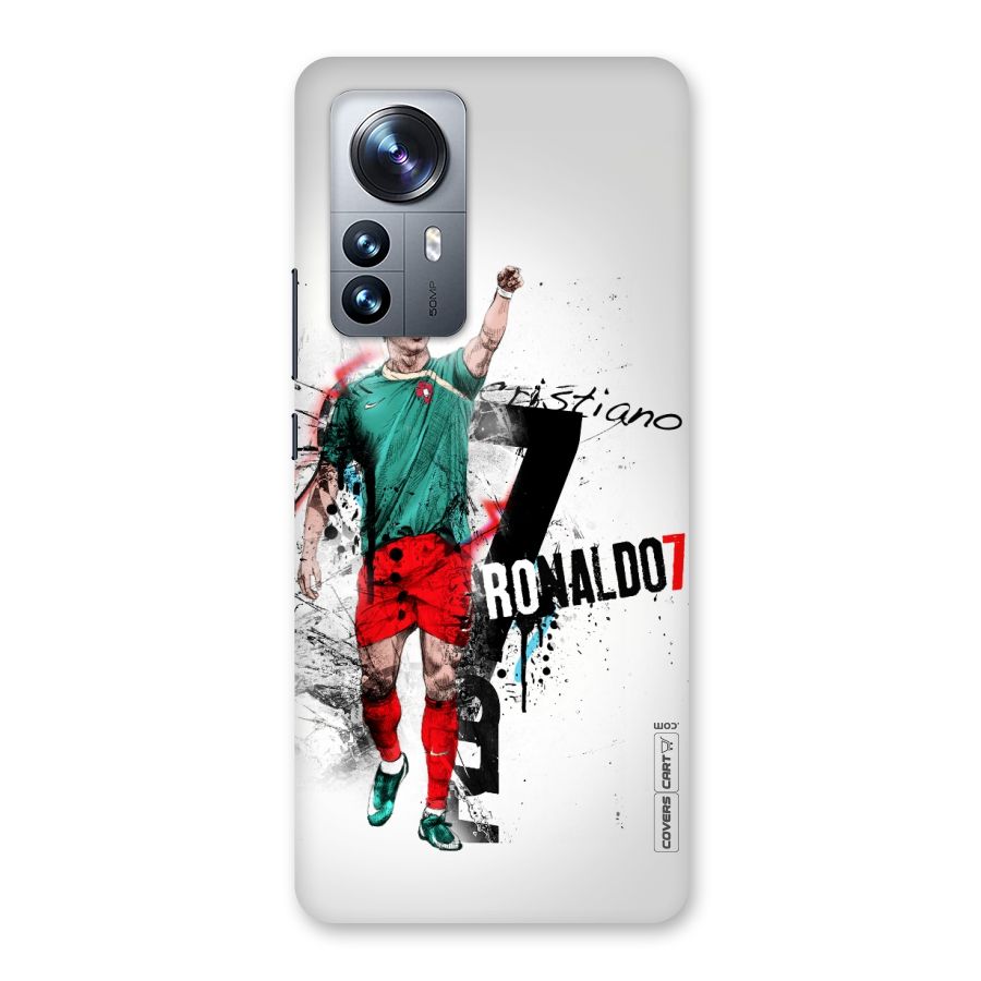 Ronaldo In Portugal Jersey Back Case for Xiaomi 12 Pro