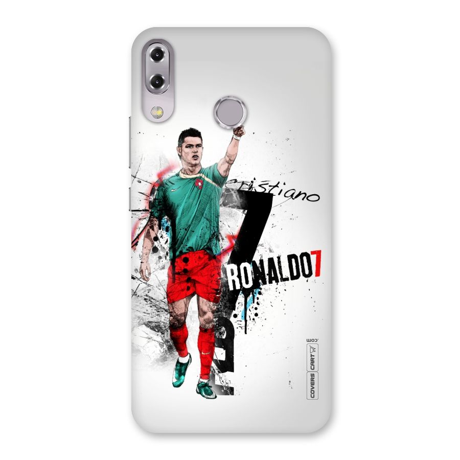 Ronaldo In Portugal Jersey Back Case for Zenfone 5Z