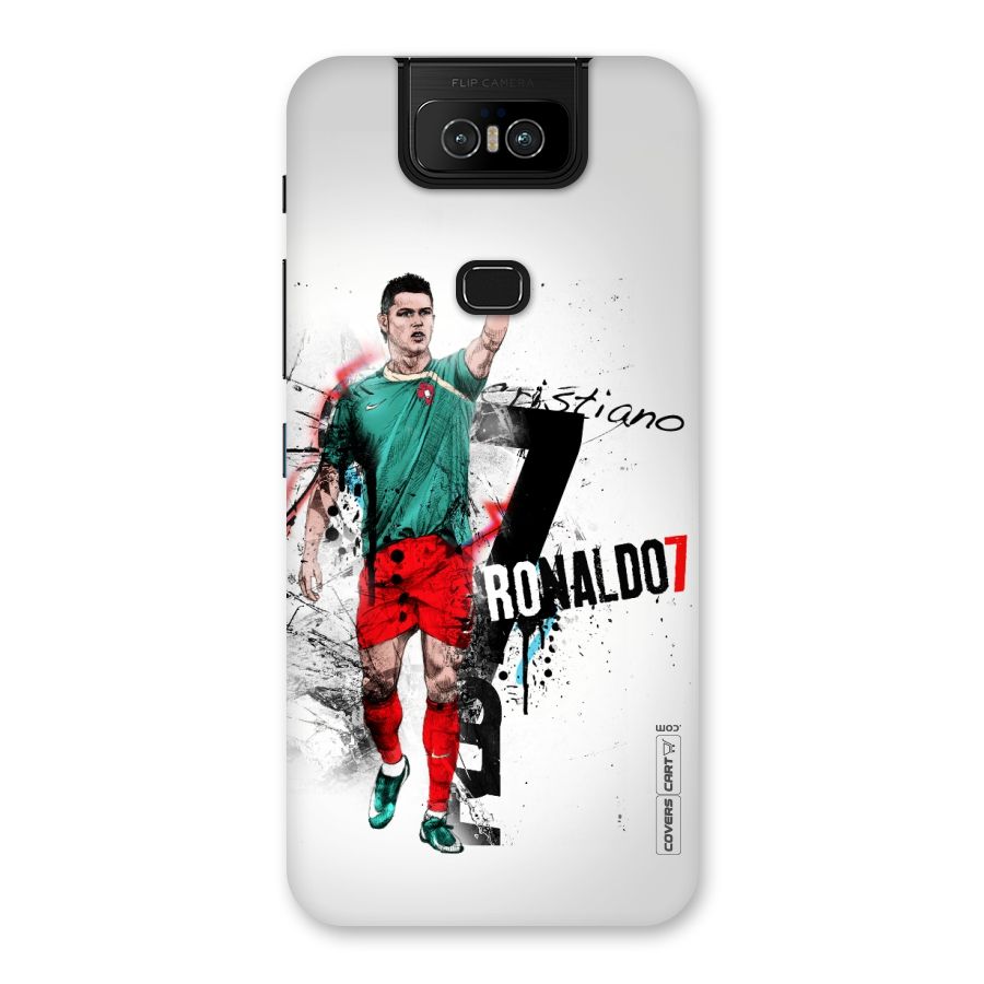 Ronaldo In Portugal Jersey Back Case for Zenfone 6z