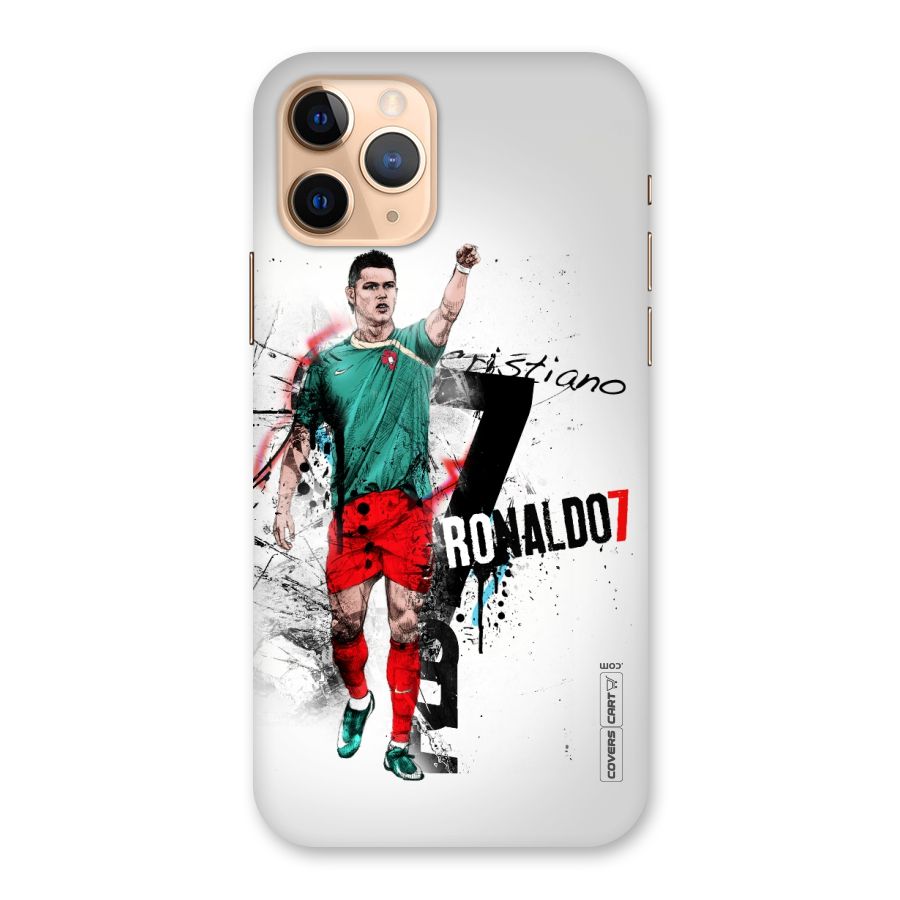Ronaldo In Portugal Jersey Back Case for iPhone 11 Pro