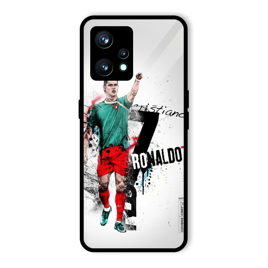 Ronaldo In Portugal Jersey Glass Back Case for Realme 9 Pro Plus 5G