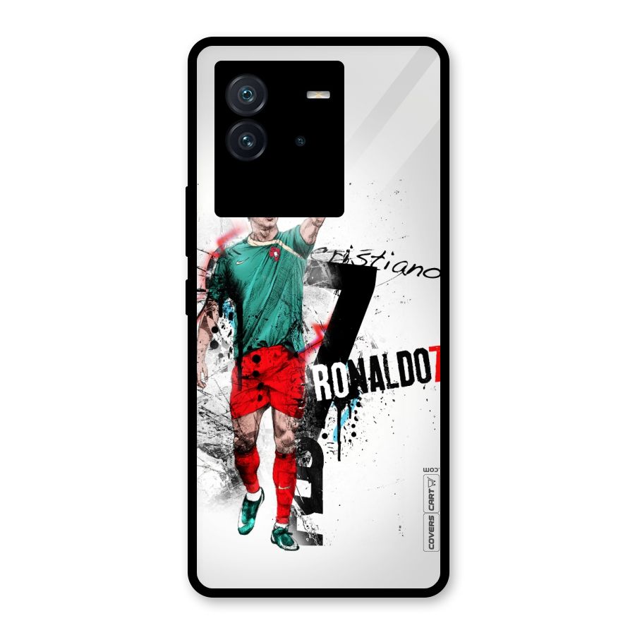 Ronaldo In Portugal Jersey Glass Back Case for Vivo iQOO Neo 6 5G