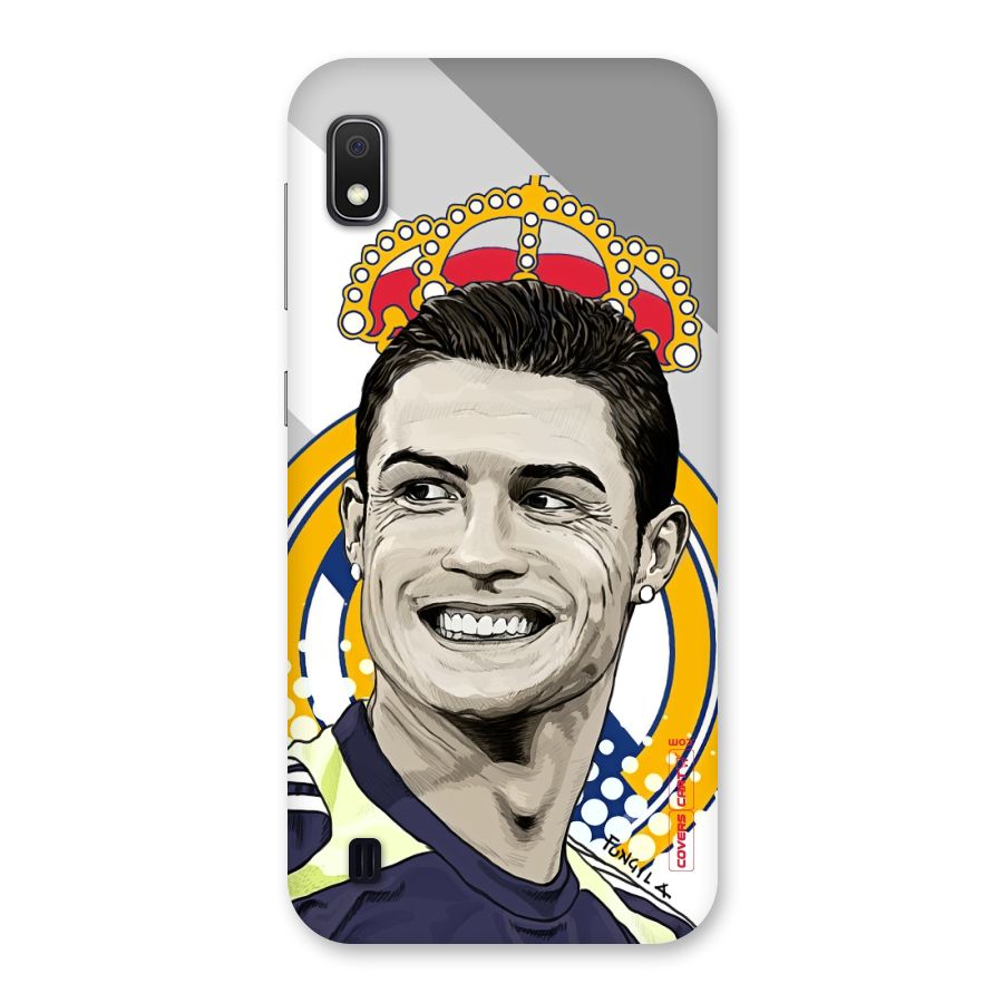 Ronaldo Madrid King Back Case for Galaxy A10
