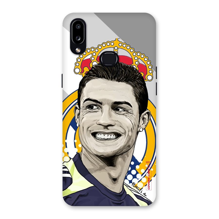 Ronaldo Madrid King Back Case for Galaxy A10s