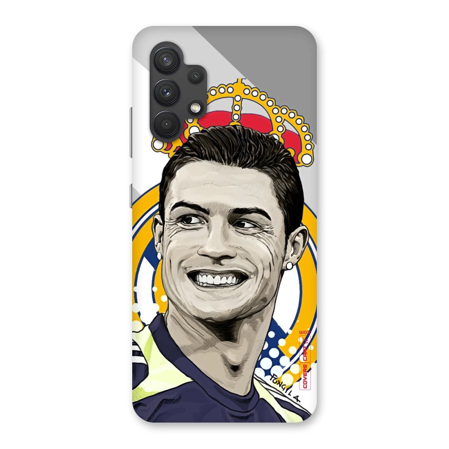 Ronaldo Madrid King Back Case for Galaxy A32