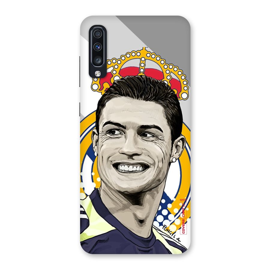 Ronaldo Madrid King Back Case for Galaxy A70