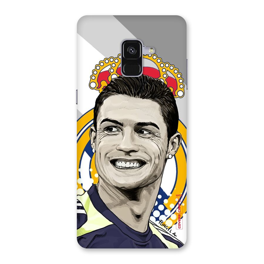 Ronaldo Madrid King Back Case for Galaxy A8 Plus