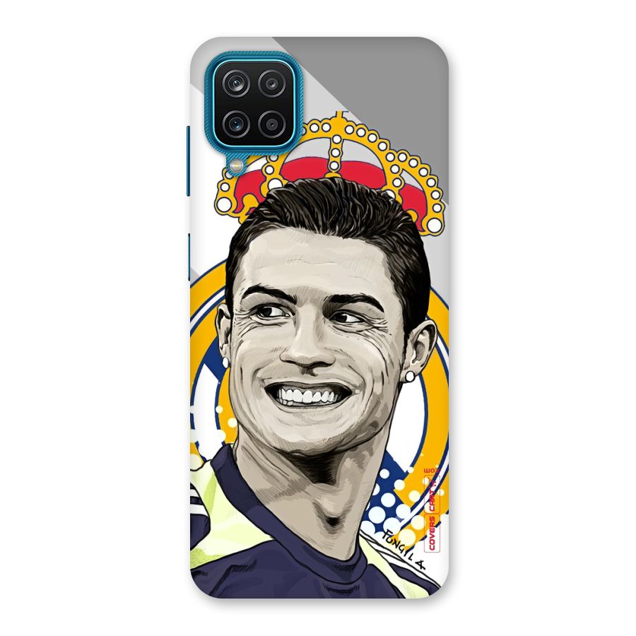 Ronaldo Madrid King Back Case for Galaxy F12
