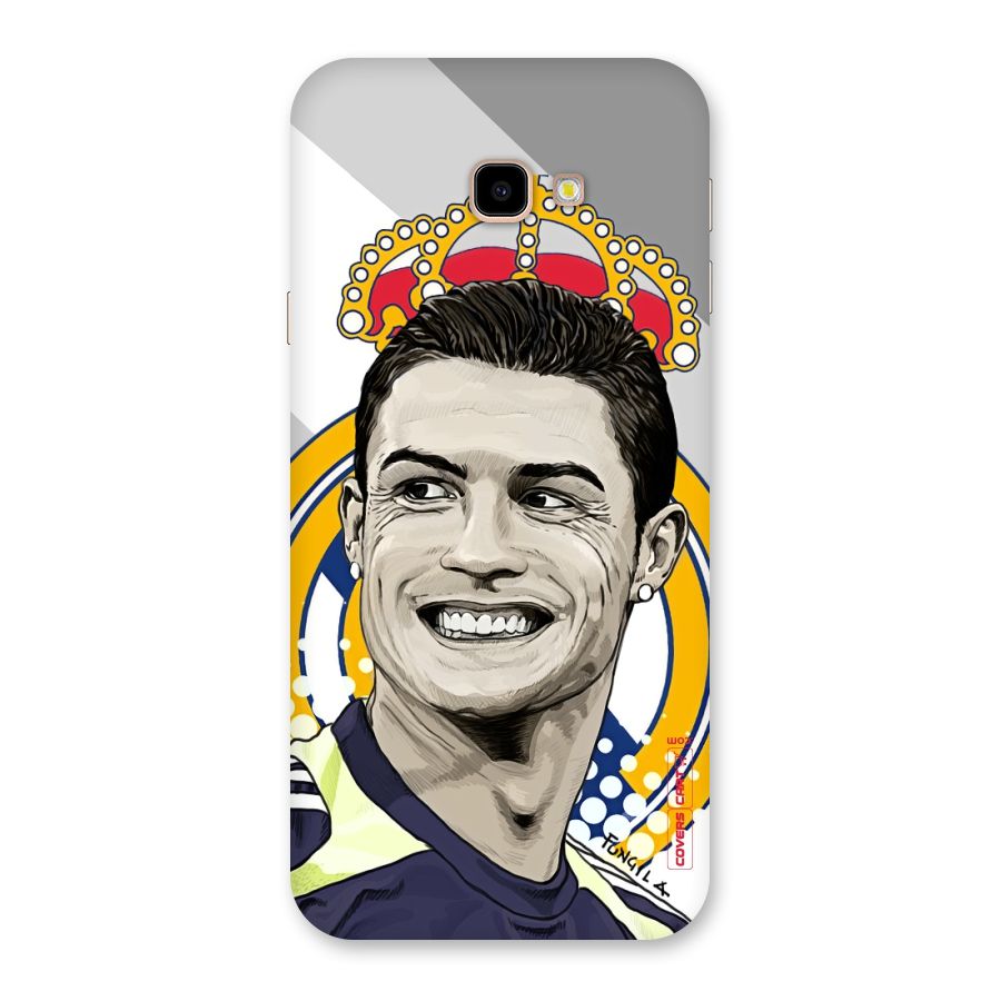 Ronaldo Madrid King Back Case for Galaxy J4 Plus