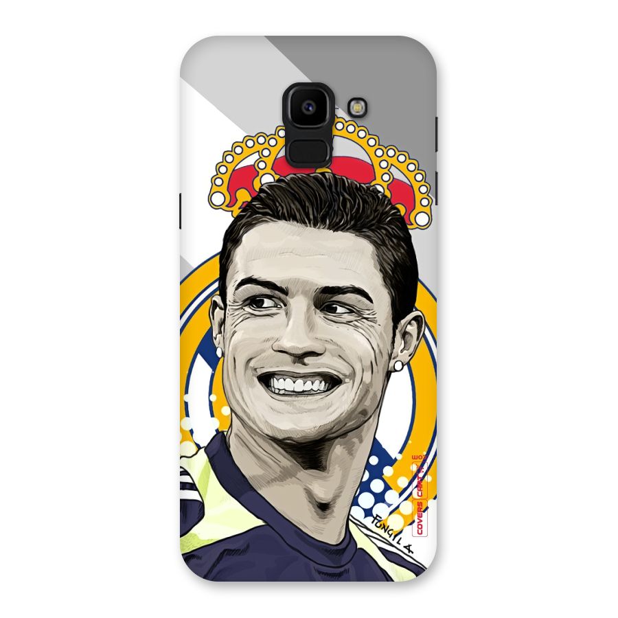 Ronaldo Madrid King Back Case for Galaxy J6