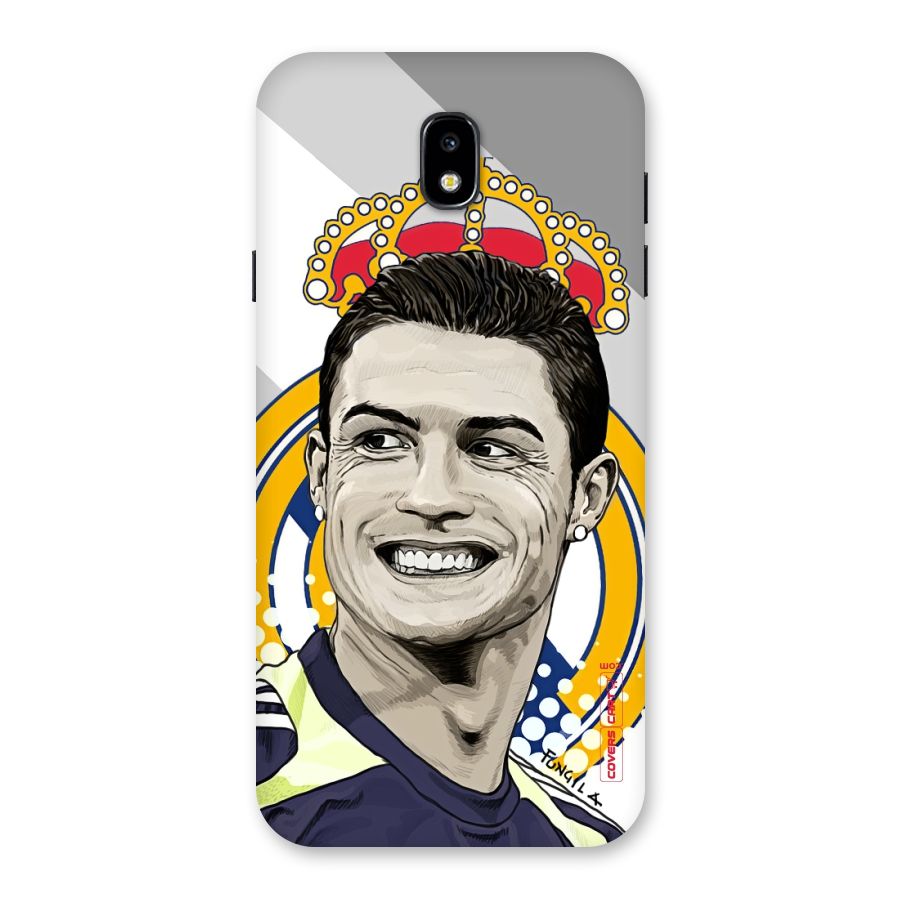 Ronaldo Madrid King Back Case for Galaxy J7 Pro