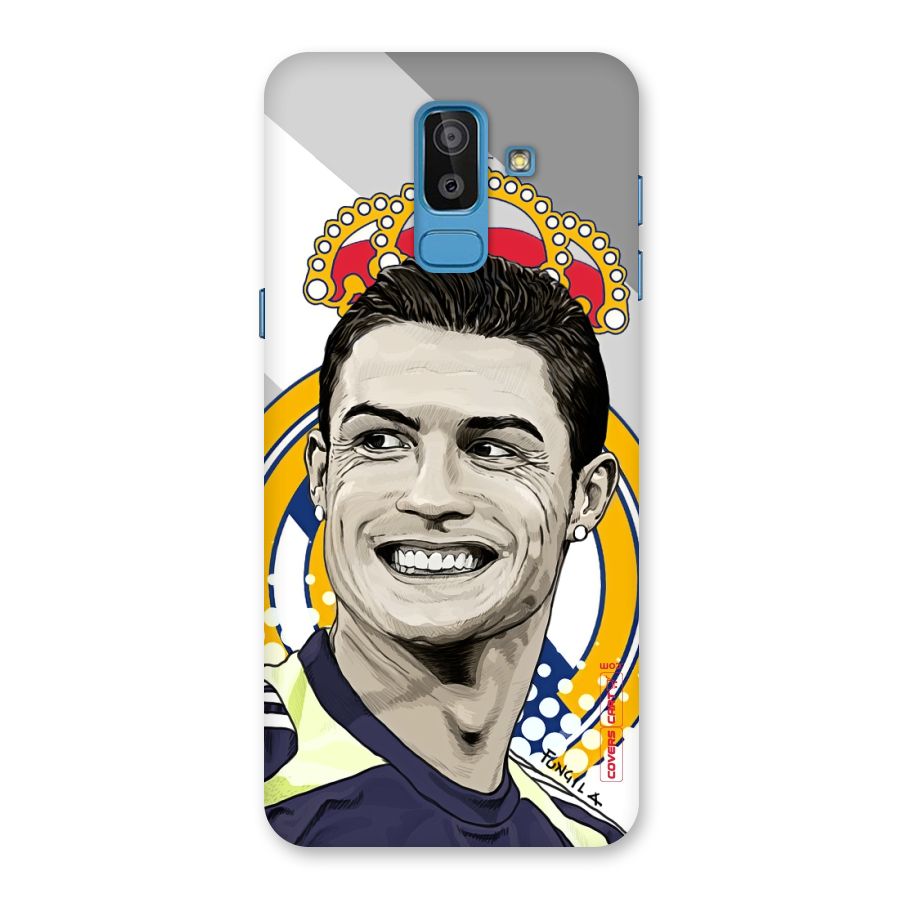 Ronaldo Madrid King Back Case for Galaxy J8