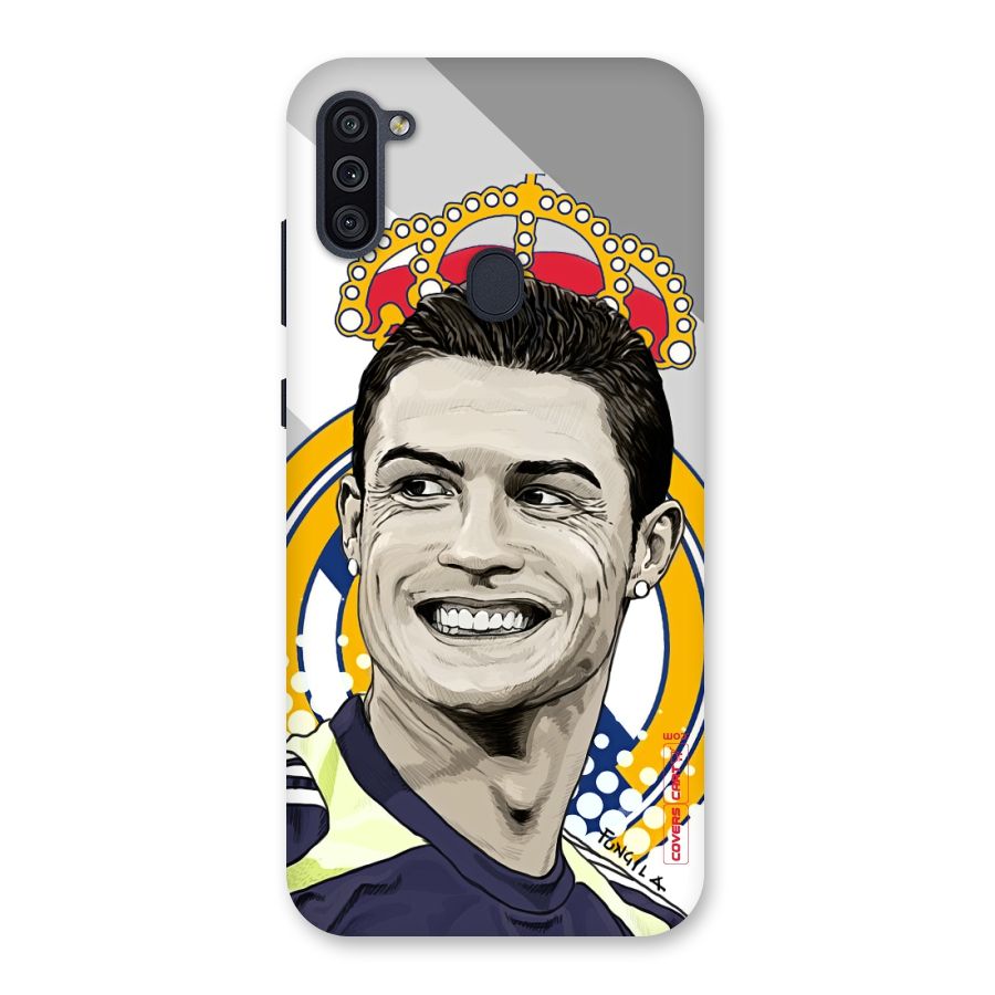 Ronaldo Madrid King Back Case for Galaxy M11