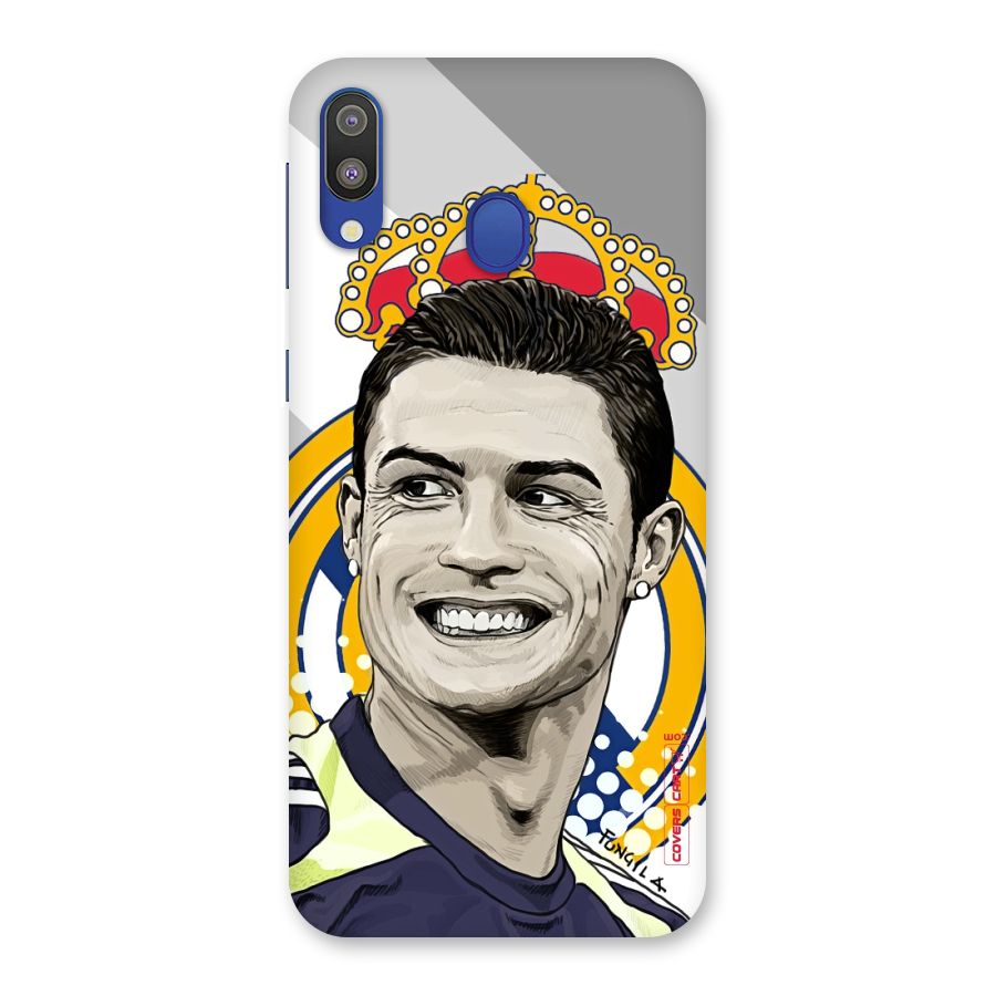 Ronaldo Madrid King Back Case for Galaxy M20