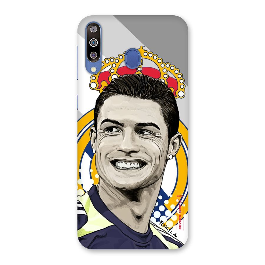 Ronaldo Madrid King Back Case for Galaxy M30