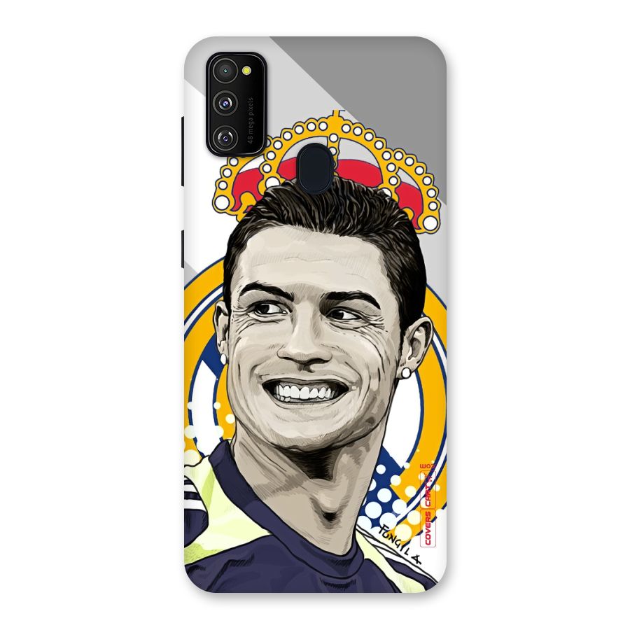 Ronaldo Madrid King Back Case for Galaxy M30s