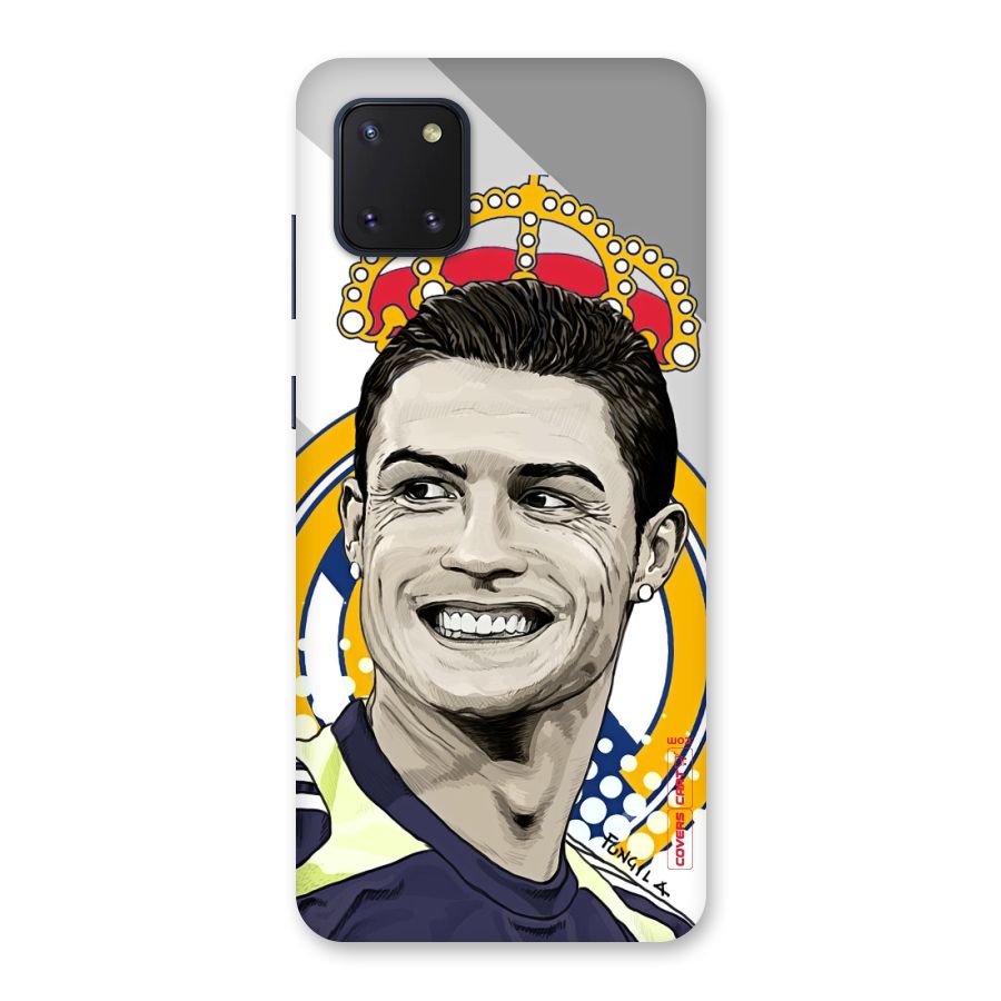 Ronaldo Madrid King Back Case for Galaxy Note 10 Lite