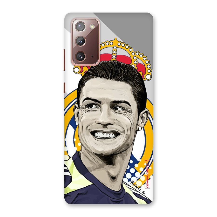Ronaldo Madrid King Back Case for Galaxy Note 20