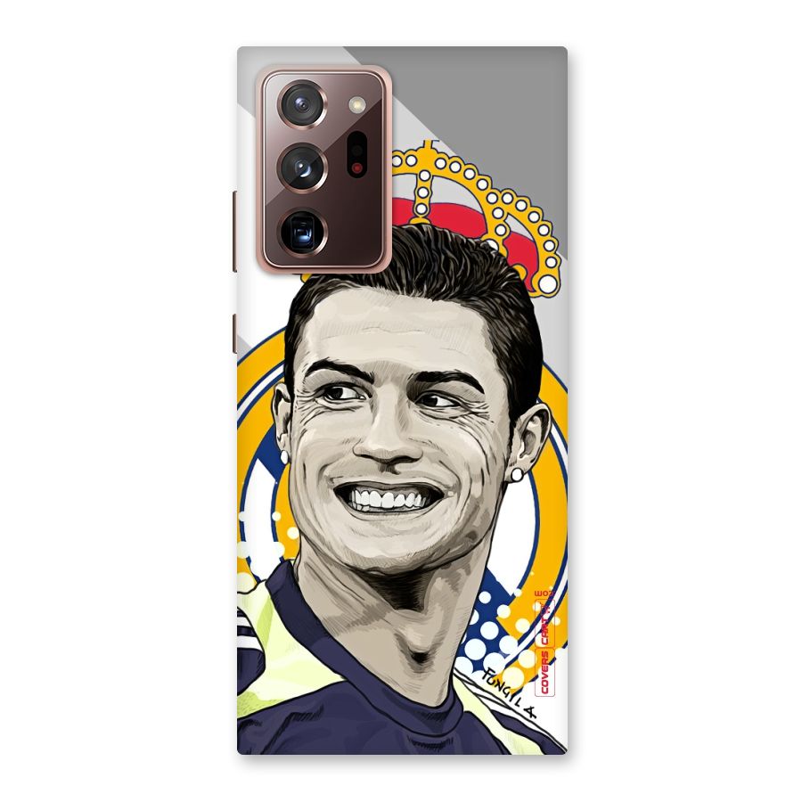 Ronaldo Madrid King Back Case for Galaxy Note 20 Ultra
