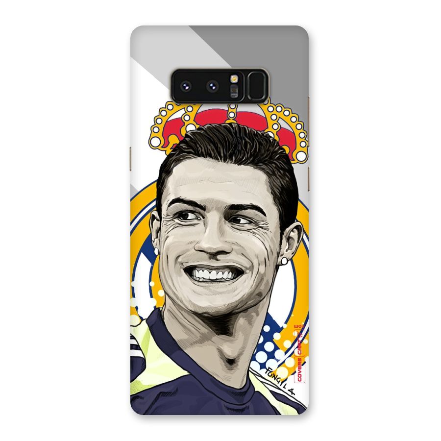 Ronaldo Madrid King Back Case for Galaxy Note 8