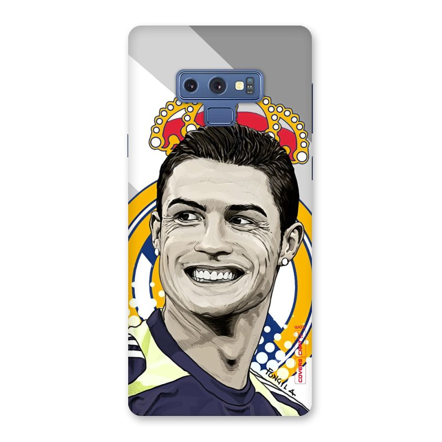 Ronaldo Madrid King Back Case for Galaxy Note 9