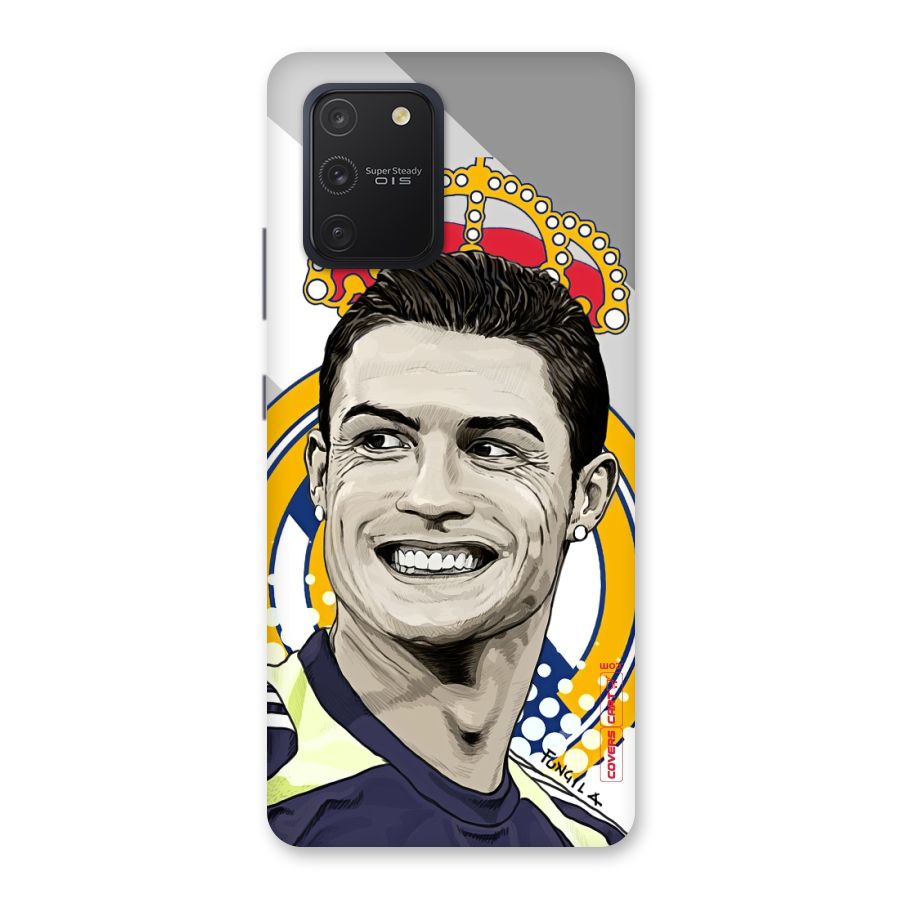 Ronaldo Madrid King Back Case for Galaxy S10 Lite