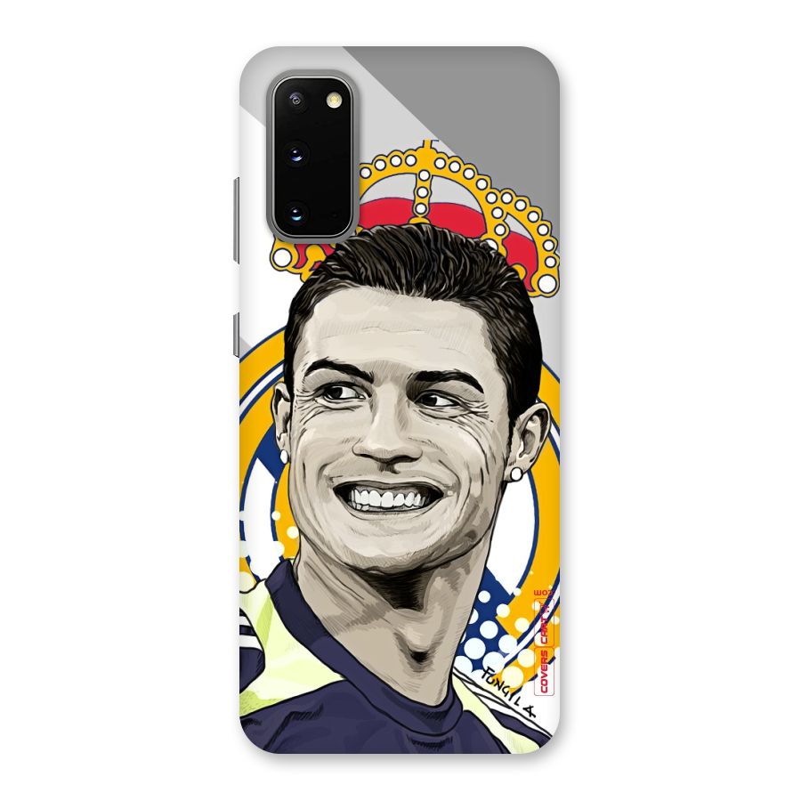 Ronaldo Madrid King Back Case for Galaxy S20