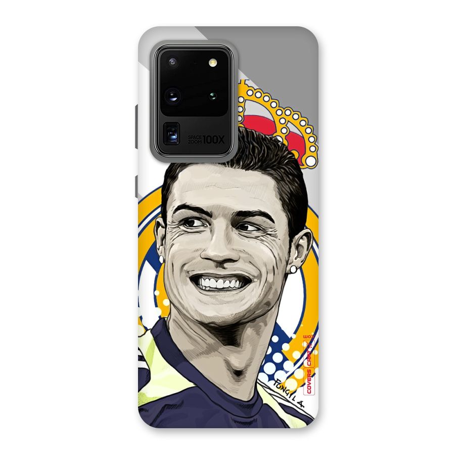 Ronaldo Madrid King Back Case for Galaxy S20 Ultra