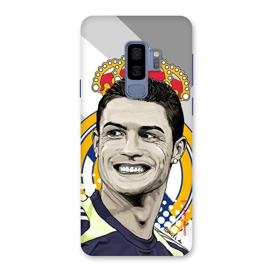 Ronaldo Madrid King Back Case for Galaxy S9 Plus