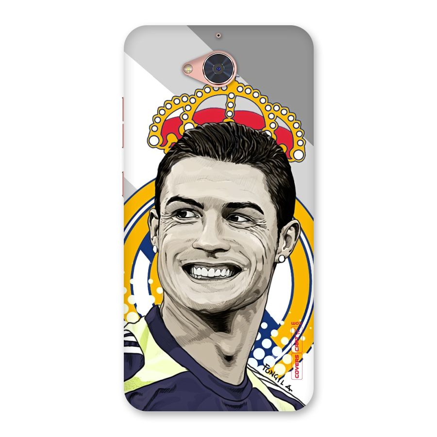 Ronaldo Madrid King Back Case for Gionee S6 Pro