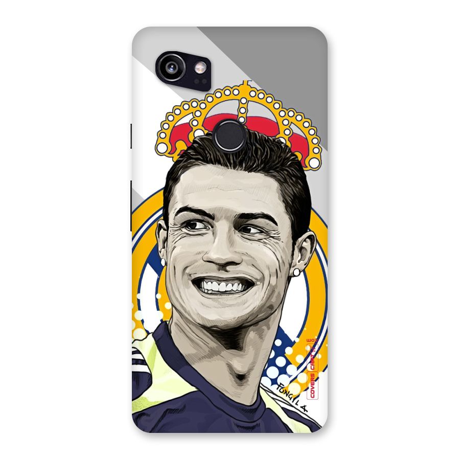 Ronaldo Madrid King Back Case for Google Pixel 2 XL